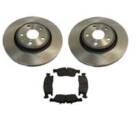 Ensemble De Disques De Frein Avant + Plaquettes De Frein Dodge Durango 2011-2014
