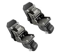 Ensemble de disques en acier ferme - Plan de lanceur pliable - Roulement lisse pour un transport solide et confortable - Disques de lanceur