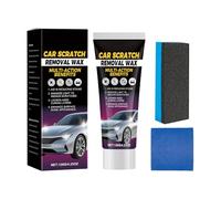 Ensemble de dissolvant à gratter automatique - de peinture | Agents de polissage en cire de 6,34 pouces - de voiture avec éponge et traces de broyage enlevés garantit une brillance adaptée