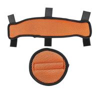 Ensemble de Doublure de Casque de Protection, Rembourrage de Casque Rigide en Respirante avec languettes intérieures pour Un Travail Quotidien de Routine, Utilisation Confortable, Coussinets de