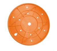 Ensemble de doublure en polypropylène épissé pour une gestion efficace du sol et une meilleure santé des racines dans les applications de jardinage en extérieur (orange, taille L)