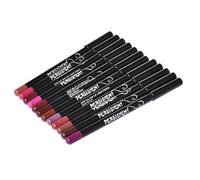 Ensemble de doublure pour lèvres mates - 12 ensembles de crayons à lèvres imperméables | Housse de lèvres longue durée pour look naturel, kit de contour de lèvre lisse pour femmes, crayons de