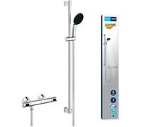Grohe Precision Flow thermostat de douche 34805001 apparent, 1/2" avec set de douche, longueur 900 mm, chromé