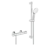 Grohe Grohtherm 800 thermostat de douche 34565002 avec set de douche, longueur 600 mm, chromé