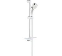 GROHE New Tempesta Cosmopolitan de douche 60cm avec douchette 3 jets et porte savon 9.5L/min chrome/blanc 27576002