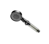 Ensemble De Douche À Main Haute Pression 5 Modes - Large Sortie D'eau Avec Arrêt Automatique, Pommeau Réglable Interface Universelle