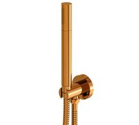 Steinberg Garniture douche Série 100 1001670RG – douchette à main, coude mural intégré – Or rose
