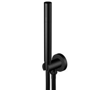 Steinberg Armaturen Serie 100 1001670S – coude mural et flexible de douche 1500 mm, noir mat
