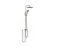 Ensemble de douche adaptable à tout type de robinet Graphite - TRES 19063502GR