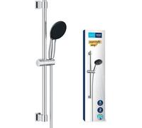 Ensemble de douche avec pommeau 2 jets, barre 60cm et flexible 1,75m - GROHE Vitalio Start 110 27948001 - Economie d'eau - Chromé