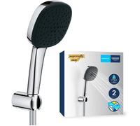Ensemble de douche avec pommeau 2 jets, support et flexible - GROHE Vitalio Comfort 110 26399001 - Sélection facile - Economie d'eau