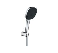 Ensemble De Douche Avec Pommeau 2 Jets, Support Et Flexible - Vitalio Comfort 110 26399001 - Sélection Facile - Economie D'Eau