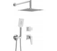 Ensemble de douche encastré chromé Deante Blur NQL_09YK