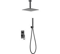 Ensemble de douche encastré Imex Stockholm noir BDES37-6-NG