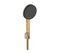 Ensemble de douche Hansgrohe Raindance Alive Select S 24612140 : pommeau de douche 125 mm, flexible de douche, 3 jets, bronze brossé