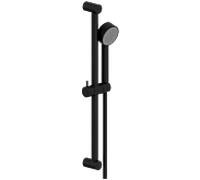 Ensemble de douche Heinrich Schulte alpha_100 Z093518-00280 barre murale 600 mm, noir mat