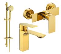 Ensemble de douche Mexen Alexa DQ40, Gold - 71204DQ40-50