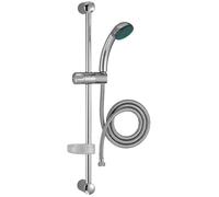 Ensemble de douche monojet ECO avec barre 60cm et flexible 175cm - - E14320-CP