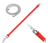 Ensemble de douche, pulvérisateur à 5 trous, tuyau de lavement, confortable, pointe métallique en Silicone, raccord de buse de lavement, pour femmes et hommes, tuyau de 50cm + 150cm