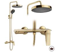 Ensemble de douche Rea Vision Or 14x28x114 5cm