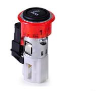 Ensemble de douille de lumière de voiture pour Golf, OEM 1J0919341A 1J0919307, pièce de rechange intérieure argentée et rouge