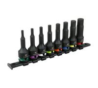 Ensemble De Douilles À Chocs Hexagonales Sealey 8 Pièces 1/2" Carré AK56001