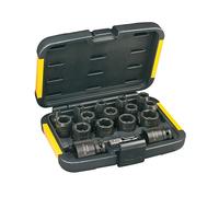 Ensemble De Douilles À Chocs Metric DEWALT 17 Pièces Hexagone Standard DT7506