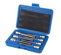 Ensemble de douilles à embout Torx extra-long, ensemble de bits d'entraînement à étoile à douille d'entraînement 7/8 3/8 pouces T25 T30 T40 T45 T50 T55 T60