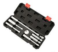 Ensemble de douilles d'allumage de 1,9 cm - Connecteur électrique multifonction de 5/7 pièces pour acier CRV - Outil magnétique pivotant flexible pour enlever les étincelles du moteur automobile (B)