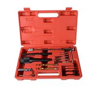 Ensemble de douilles de prise de moteur - Ensemble d'outils de retrait de bougie de moteur, 16 pièces, ajustement précis, prise sécurisée avec étui, extracteur de fiches de moteurs endommagés pour ate