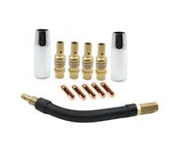 Ensemble de douilles de soudage composées avec plan ergonomique renforcé pour des opérations continues Accessoires de buse permanente