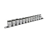 Ensemble De Douilles Sealey AK2693 12 Pièces 3/8" Drive Walldrive Métrique