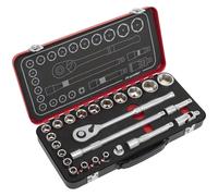 Ensemble De Douilles Sealey AK7924 Premier Platinum 1/2" Drive 24 Pièces