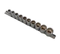Ensemble De Douilles Standard 1/2 Pouce BlueSpot 10 Pièces Hexagonal B/S01526