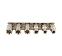 Ensemble De Douilles Torx Plus Laser EP 6 Faces 1/4"D 6 Pièces 6EP À 12EP 5616