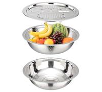 Ensemble de draineur de légumes - Conteneur de coupe multifonction | Outil de cuisine efficace pour carotte, concombre, pomme de terre, oignon, citrouille, radis, appareil de préparation