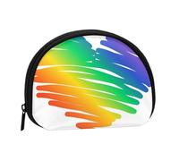 Ensemble de Drapeaux colorés Gay Pride LGBT, Petite Trousse de Rangement pour Serviettes hygiéniques et Maquillage, Porte-Monnaie pour Femme