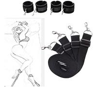 Ensemble De Draps En Nylon, Organisateur De Chambre Avec Boucles Souples Pour Les Mains Et Les Pieds. ̣ σ α