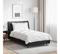 vidaXL – Ensemble de duvet avec oreiller – Microfibre blanc, isolé, linge moderne