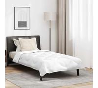 Ensemble de Duvet d'Hiver 2 pcs Blanc 135 x 200 cm Microfibre