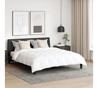 Ensemble De Duvet D'hiver Avec Oreiller 3 Pcs Blanc 200 X 200 Cm