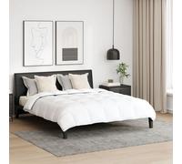 Ensemble De Duvet D'hiver Avec Oreiller 3 Pcs Blanc 200 X 220 Cm