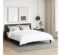 Ensemble De Duvet D'hiver Avec Oreiller 3 Pcs Blanc 240 X 260 Cm