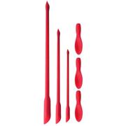 Ensemble De En Silicone - Mini Bilatérale, Grattere Réutilisable Durable | Outil De Cosmétique Et De Cuisine, Grattoir En Pot Pour Le Maquillage, Ustensile De Mélangeur De Cuisson À