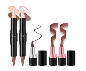 Ensemble de face, ensemble de 5D Kit de stylo de beauté cosmétique | Outil de cosmétique durable pour l'école, les rencontres, , la maison, les s