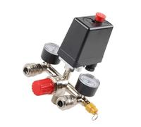 Ensemble De Facile À Installer Avec Couvercles Jaunes Adapté Compresseurs Électriques Triphasés 380 V Jauges Régulateur Compresseur Industriel