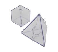 Ensemble de façonneurs de fruits cubiques et triangulaires pour la culture | Coque en ABS transparent en 2 parties qui façonnent la production pendant la croissance du jardin