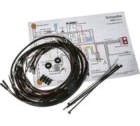 Ensemble de faisceaux de câbles Schwalbe KR51/2 L, allumage électronique 6V avec schéma de câblage