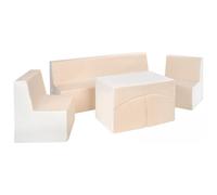 Ensemble de fauteuils chambre enfant blanc, cappuccino Blanc G
