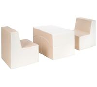 Ensemble de fauteuils chambre enfant blanc, cappuccino